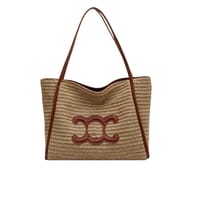 Elegant Sun Straw Tote Bag_img_0