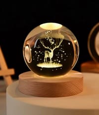 3D Crystal Ball Deer 1 Color / 7 Color_img_0