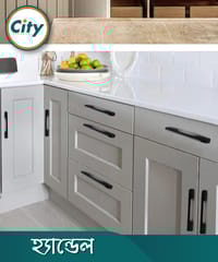 ১ পিস কালো রঙের হ্যান্ডেল ক্যাবিনেট ডোর পুল হ্যান্ডেল ফার্নিচার হার্ডওয়্যার ক্যাবিনেট ড্রয়ার হ্যান্ডেল ৪/৬/৮ ইঞ্চি_img_5