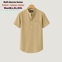 Kaijar Cotton Half Sleeves Katua For Men_img_5