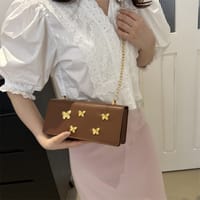 Butterfly stone big size shoulder bag_img_11