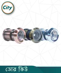 ১ পিস প্রিমিয়াম কুয়ালিটি ডোর ভিউয়ার পিপহোল প্রধান দরজার জন্য 180 ° প্রশস্ত কোণ স্পষ্ট ভিউ তাইওান ডোর ভিউ_img_0