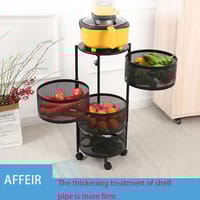4 / 5 Layer Round Shape Kitchen Rack_img_0