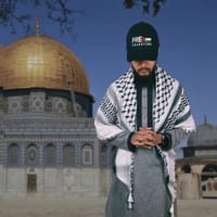 ফিলিস্তিন কেফিয়া ও ক্যাপ কম্বো_img_0