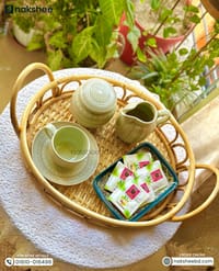 বেতের ট্রে (Cane Tray) - ওভাল আকৃতি (Design Code: T02)_img_3