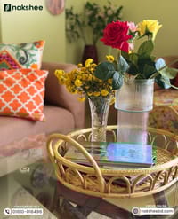 বেতের ট্রে (Cane Tray) - ওভাল আকৃতি (Design Code: T02)_img_4