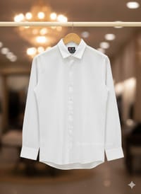 Micro stitch shirt- White (Premium)_img_1