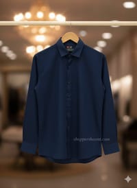 Micro stitch shirt- Nevy (Premium)_img_1
