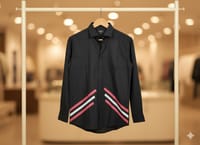 প্রিমিয়াম ব্লক ডিজাইন ব্লাক শার্ট_img_1