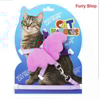 Pet Small Cat Belt Harness Nylon Leash Beautiful Angel Wing Dog-Harness-Leash-Belt-Pet_img_1