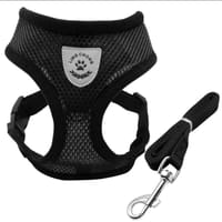 (S Size) Cat Pet Kitten Cats/Small Dog Puppy Jacket Harness & Leash Breathable Reflective_img_1
