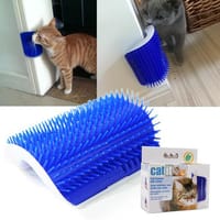 Cat Self Groomer Brush || Cat Massage Device with catnip_img_0