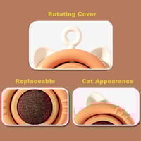 360 degree Rotating Pet Catnip Toy Bite-resistant Licking Kitten Mint Catnip Balls_img_3