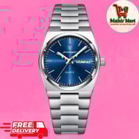 POEDAGAR 930 Men's New Luxury Luminous Date Week Stainless Steel Quartz Watch For Men_img_3