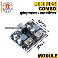 2 USB QC3.0 Module With 9V 12V  Boost Cable For Mini UPS_img_3