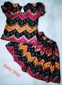 Colorful Ethnic Baby Girl Frock And Skirt Set_img_0