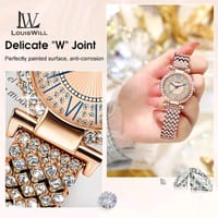 💥LouisWill Steel Strap Waterproof Wristwatch_img_6