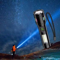 KINSACH KS-866 High Power Rechargeable LED Torch Light_img_2
