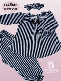 Tops-pant and band beautiful baby dress set_img_0