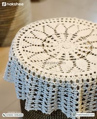 Round Crochet Mat (34/34" Diameter)_img_1