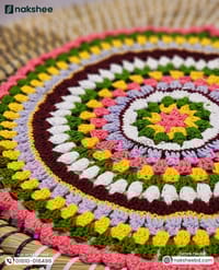 Round Crochet Mat (12/12" diameter)_img_1