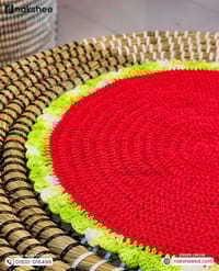 Round Crochet Mat (12/12" diameter)_img_1