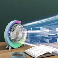 Mini Portable Desktop Fan – Colorful and Compact for Home or Office Use_img_3