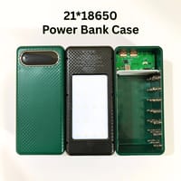 21pcs 18650 Battery Solderless 22.5W Fast Charging Power Bank Case with LED Light_img_1