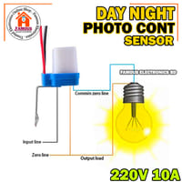 Ac Day Night Auto On Off light Sensor switch 10A/Automatic Auto On Off Street Light Switch Photo Control Sensor for AC 220V 10A_img_3