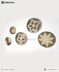 ৫ পিসের কাইসা গ্রাসের ওয়াল ডেকোর সেট_img_1