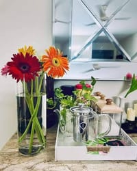 Transparent glass vase_img_0