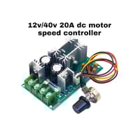 12V–60V 20A PWM DC Motor Speed Controller | CVT Speed Switch Module | Compatible with 775 Motor S0301_img_5