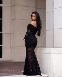 Morphe Essence Lace Ruched Dress_img_1