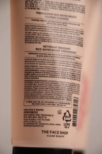 The Face Shop rice water bright foaming cleanser_img_2