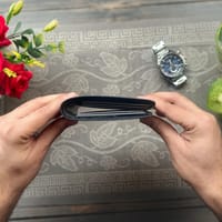 Genuine Leather Wallet for Men - Black_img_3