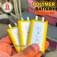 3000mAh New 3.7V Lithium Polymer Battery Best Quality Original Battery_img_3