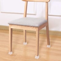 Chair Legs Covers Silicone Table and Chair Foot Pad Furniture Protector Non-Slip Chair Leg Stopper Cover_img_6
