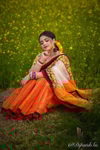 Digital Print Sharee with Blouse_img_4