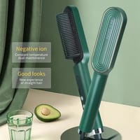 2-in-1 Professional Hair & Beard Straightener Comb_img_4