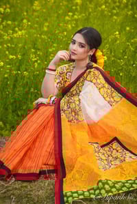 Digital Print Sharee with Blouse_img_0