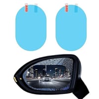2-Pack Car Rearview Mirror Film – Rainproof, Waterproof, Anti-Fog Nano Coating for Clear Vision_img_0