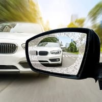 2-Pack Car Rearview Mirror Film – Rainproof, Waterproof, Anti-Fog Nano Coating for Clear Vision_img_4