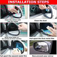 2-Pack Car Rearview Mirror Film – Rainproof, Waterproof, Anti-Fog Nano Coating for Clear Vision_img_7