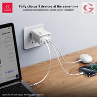 XUNDD XDCH-109 70W GaN Fast Charger With Build In Retractable Charging Cable_img_4