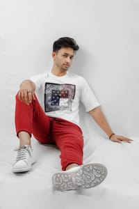 BANDANA WHITE LONG SLEEVE TEES_img_2