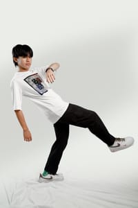 BANDANA WHITE LONG SLEEVE TEES_img_5
