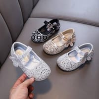 Kids Girls Rhinestones Princess Baby Korean Shoes (1.5 years - 5.5 years) for your babys smile_img_0