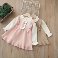 Baby Girls Knitted Soft, Stylish & Cozy Winter Dress (6 months to 5 years) for BABUU (Copy)_img_1