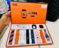 Y80 Ultra Smartwatch with 8 Strap bluetooth Calling Smartwatch 2.02" Display_img_0