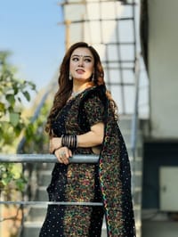 Dhupian Silk Sharee with Blaus Piece_img_0